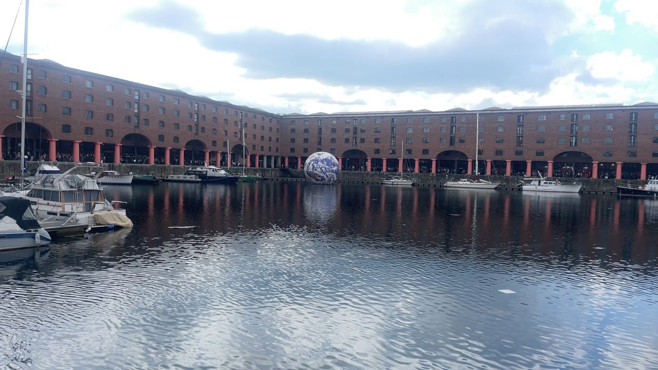 Floating Earth extends stay on Royal Albert Dock - LiverpoolWorld Headlines