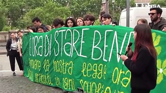 Presidio al ministero della Salute per la legge sul benessere psicologico