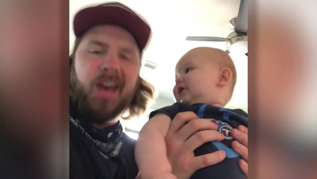 Dad’s ingenious beatboxing hack stops baby crying