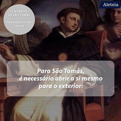 Superando a tristeza com Tomás de Aquino