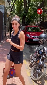 Ananya Panday Spotted Outside Yoga Studio In Bandra