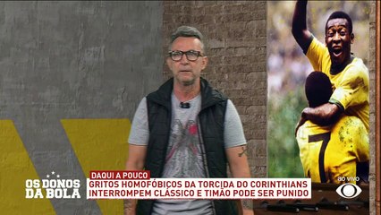 Neto comenta gritos homofóbicos em clássico entre Corinthians e São Paulo 16/05/2023 12:14:51