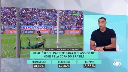 Renata Fan e Denilson projetam Fla-Flu equilibrado pela Copa do Brasil 16/05/2023 12:29:13