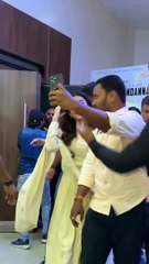 What did the fans do to Rashmika Mandanna