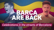 Busquets celebrates 'special' final Barca trophy