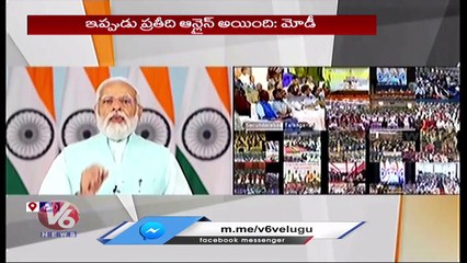 Download Video: PM Modi Distributed Appointment Letters To Unemployed _ Rojgar Mela 2023 _ V6 News