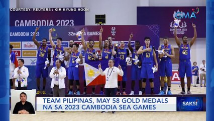 Team Pilipinas, may 58 gold medals na sa 2023 Cambodia SEA Games | Saksi