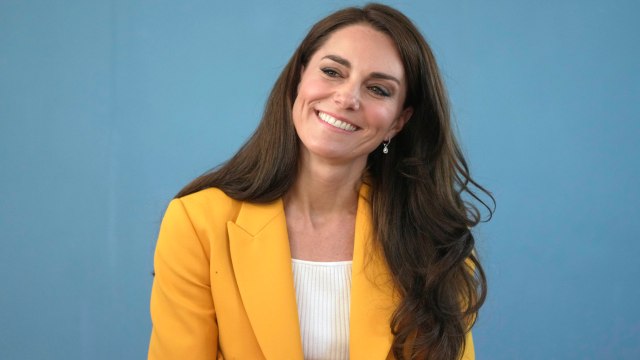 Kate Middleton Looked Like Sunshine in an All-White Outfit and a Bright Yellow Blazer