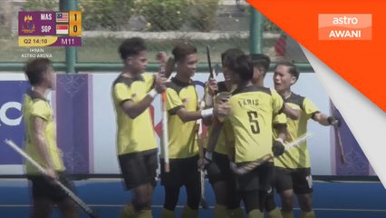 Skuad hoki lelaki negara tepati ramalan rangkul emas