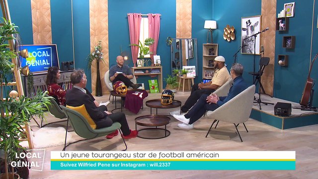Local Génial - 16/05/2023 - Un jeune tourangeau star de football américain