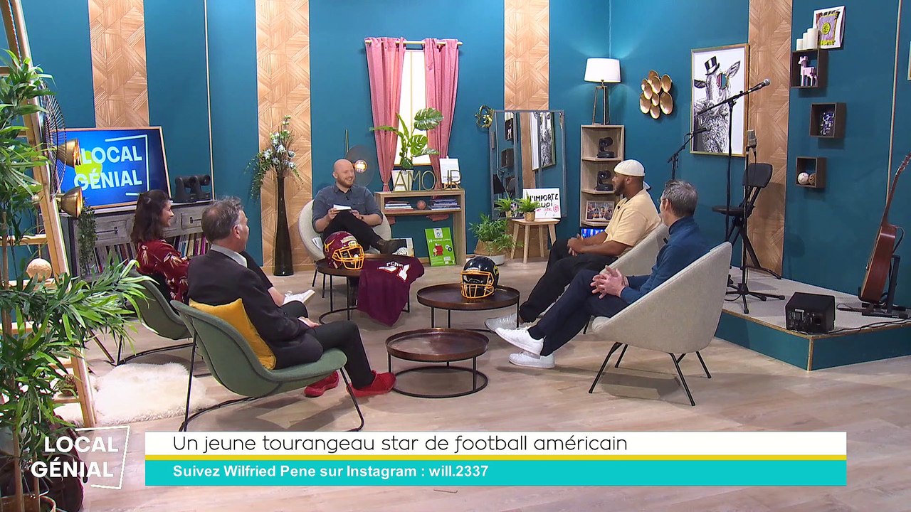 Local Génial - 16/05/2023 - Un jeune tourangeau star de football américain