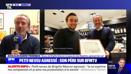 Agression du petit-neveu de Brigitte Macron - Ecoutez son père qui donne des nouvelle de son fils hospitalisés et évoque les circonstances de l'attaque
