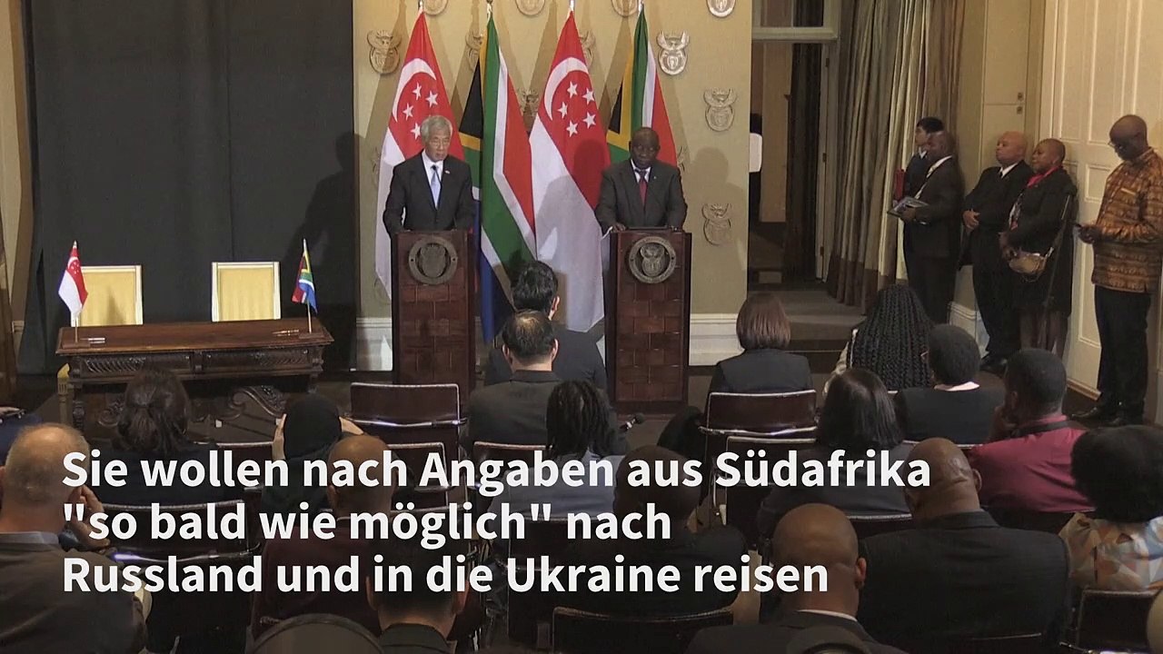Afrikanische Staatschefs wollen auf Friedensmission nach Moskau und Kiew reisen