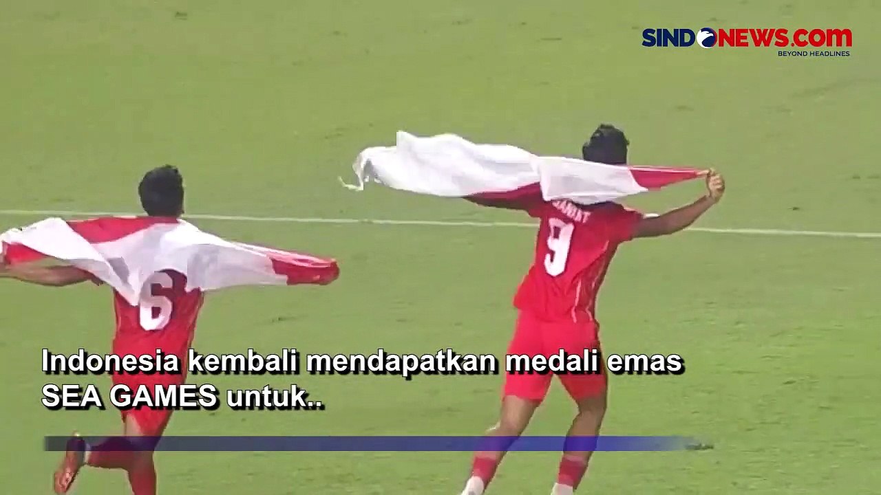 Bantai Thailand 5 2 Timnas Indonesia U 22 Raih Emas Sea Games Cabor