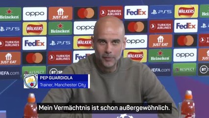 Guardiola: "Müssen nichts Außergewöhnliches tun"