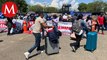 Maestros de la CNTE bloquean accesos al aeropuerto de Oaxaca