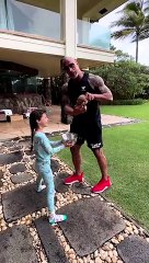 Therock happy aloha Easter to you and your beautiful families.