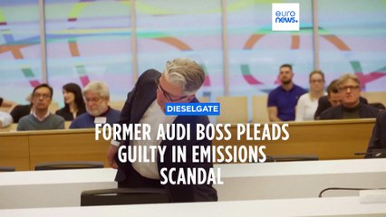 Ex-Audi head pleads guilty in 'dieselgate' emissions scandal
