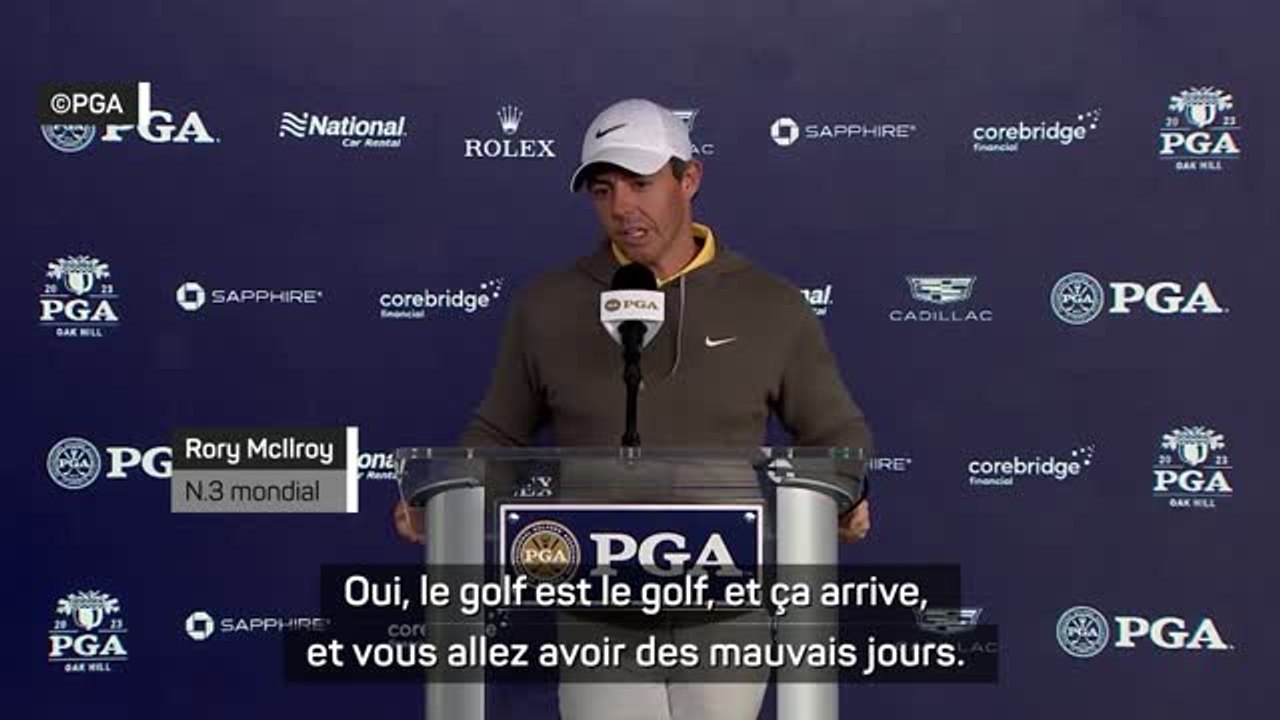 Oak Hill - Rory McIlroy : "Je continue à croire que je suis un des meilleurs joueurs du monde "