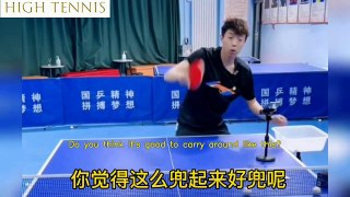 Coach Yin explains how to attack sidespin short serve