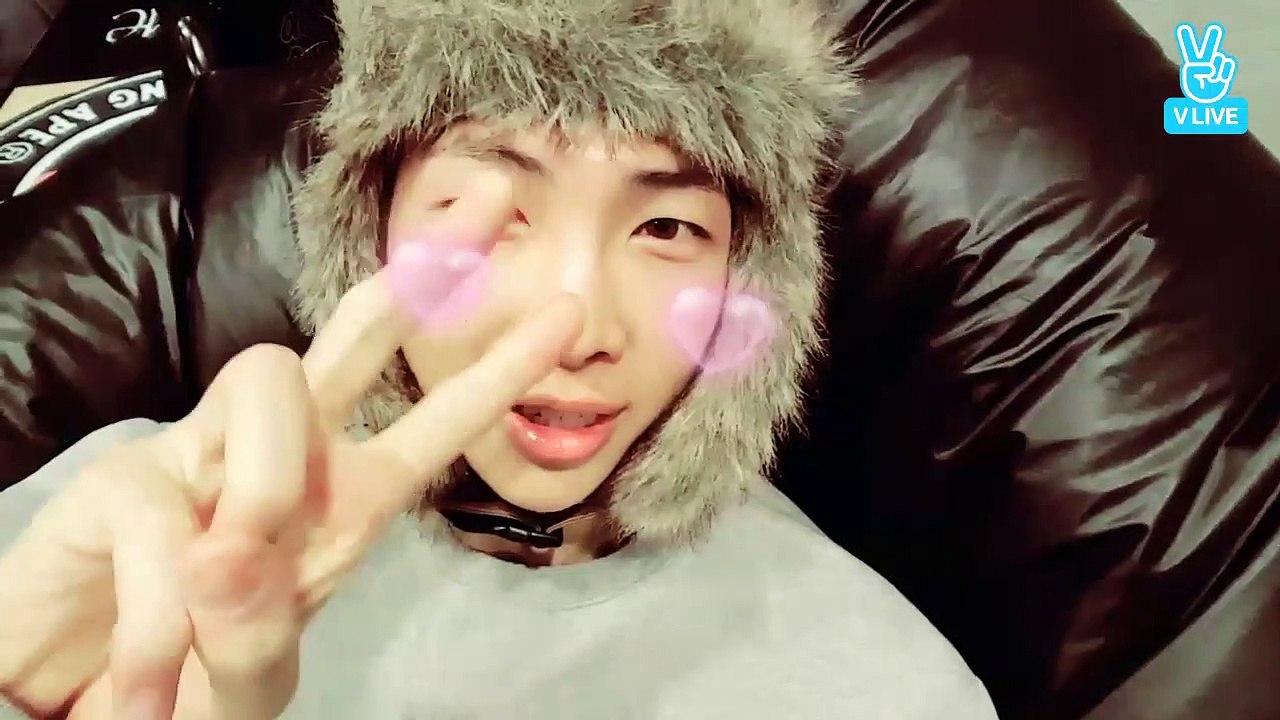 [ENG CC +] 2017.12.03 | BTS VLIVE RM's Hello 2017!