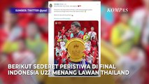 Sederet Peristiwa Viral di Final Indonesia U22 Menang Lawan Thailand dengan Skor 5-2