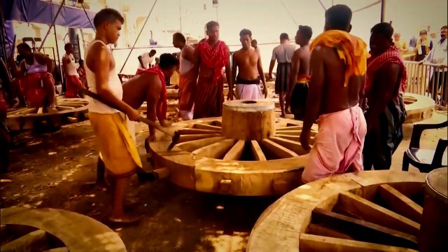 Puri Rath Yatra I Preparation of Three Wooden Chariot in full swing I Puri Rath Making I