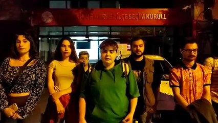 Seçmenler YSK önünde nöbet başlattı: İrademize sahip çıkacağız