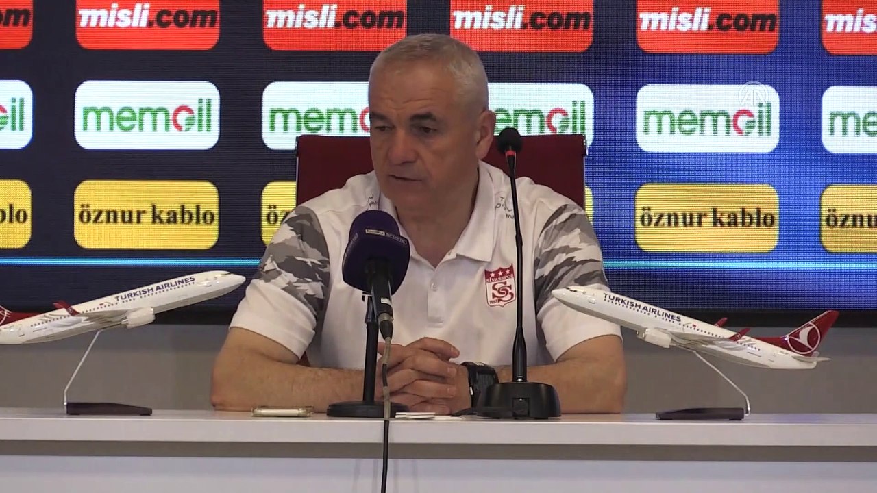 SİVAS - Sivasspor-Kasımpaşa maçının ardından - Rıza Çalımbay
