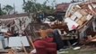 Homes left destroyed as Texas town ravaged by powerful tornado