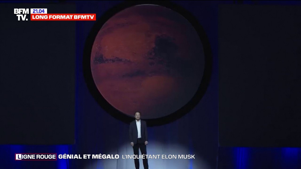LIGNE ROUGE - La colonisation de Mars, obsession d'Elon Musk