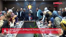 Bakan Kurum: 28 Mayıs'ta Türkiye Yüzyılı'nı başlatacağız