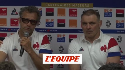 Galthié : «On est dans la continuité» - Rugby - Bleus