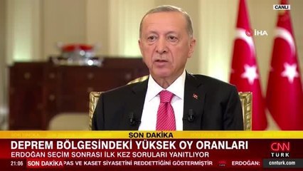 Cumhurbaşkanı Erdoğan: "Bizim önde olduğumuzu bal gibi bildikleri halde Kılıçdaroğlu ve şürekası kendi seçmenini dahi aldatmaktan utanmıyorlar"