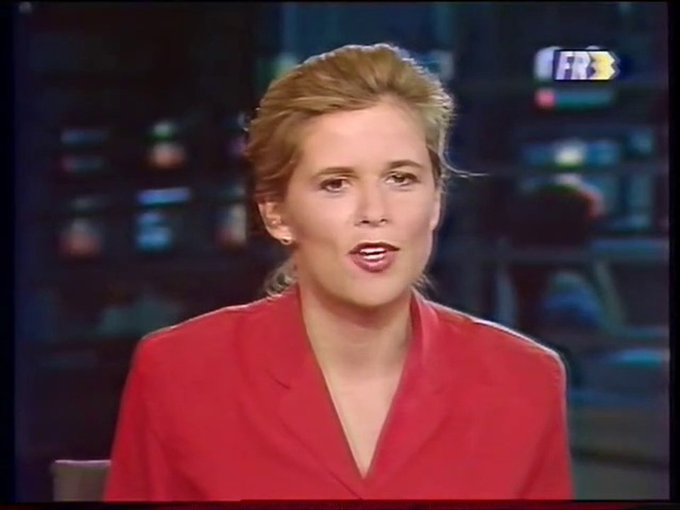 FR3 - 23 Juillet 1992 - Fin JT "Soir 3" (Laurence Piquet), teasers, pubs, météo (Florence Klein)