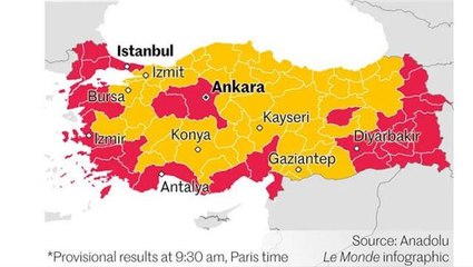 Le Monde, seçimler için kullandığı Türkiye haritasında yaptığı hatayla Yunanistan'ı kızdırdı