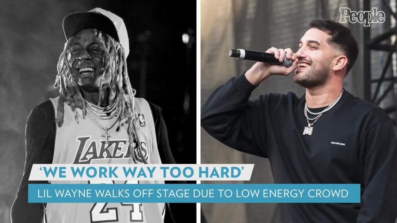 Lil Wayne Walks Off Stage After 30 Minutes at LA Show Due to Low Energy Crowd: 'We Work Way Too Hard'