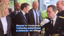 Agredido un sobrino-nieto de Brigitte Macron durante una protesta contra su marido, Emmanuel Macron