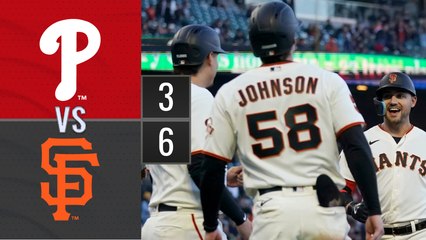 Resumen Filis de Philadelphia vs Gigantes de San Francisco | MLB 15-05-2023
