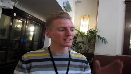 Student shares his success