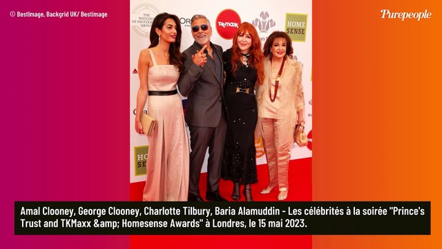 George Clooney au bras de sa femme Amal : les amoureux ultra glamour, grande soirée à Londres