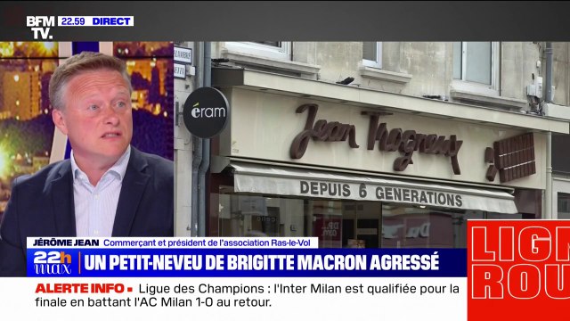 Les équipes de vente sont découragées, je les ai vues pleurer , un commerçant voisin de la chocolaterie Trogneux réagit à l'agression du petit-neveu de Brigitte Macron