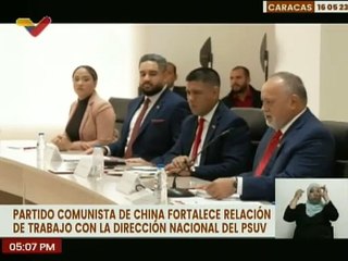 Dirección Nacional del PSUV consolida relaciones de cooperación con el Partido Comunista de China