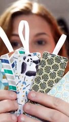 COUDRE UN MARQUE-PAGE (couture débutant)