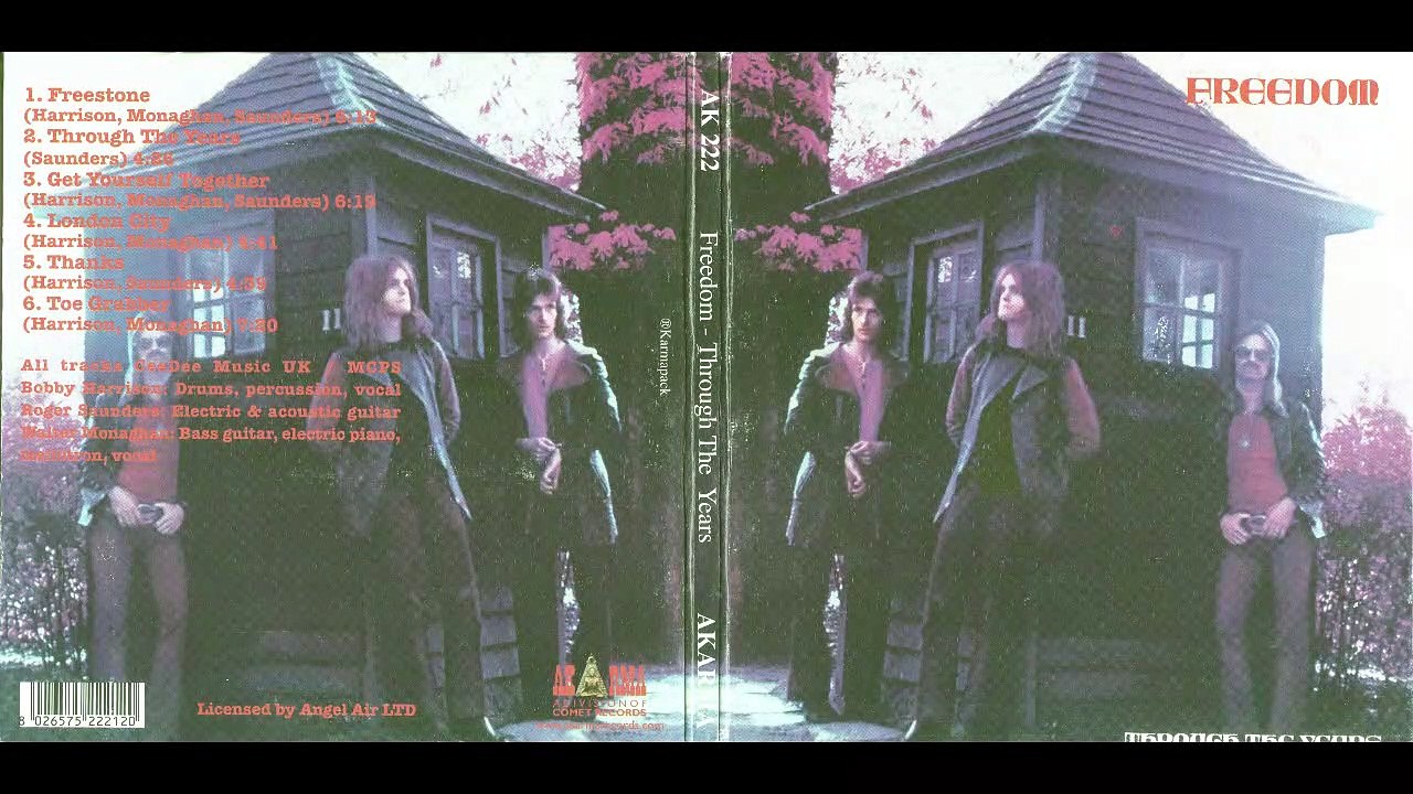 Freedom – Through The Years - Rock, Blues Rock, Prog Rock,1971