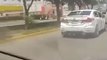 Conductores hondureños pelean línea y terminan a los golpes en plena calle