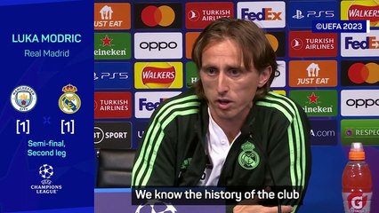We feel comfortable playing in the Champions League - Modric