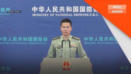 China desak AS tamatkan hubungan ketenteraan dengan Taiwan