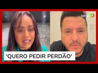 'Fui totalmente infantil', diz Bruno, da dupla com Marrone, após ato transfóbico com repórter