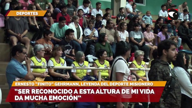 Premios “Finito” Gehrmann | “Ser reconocido a esta altura de mi vida da mucha emoción”, expresó Ernesto Gehrmann
